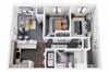 2 Bedroom 1 Bathroom